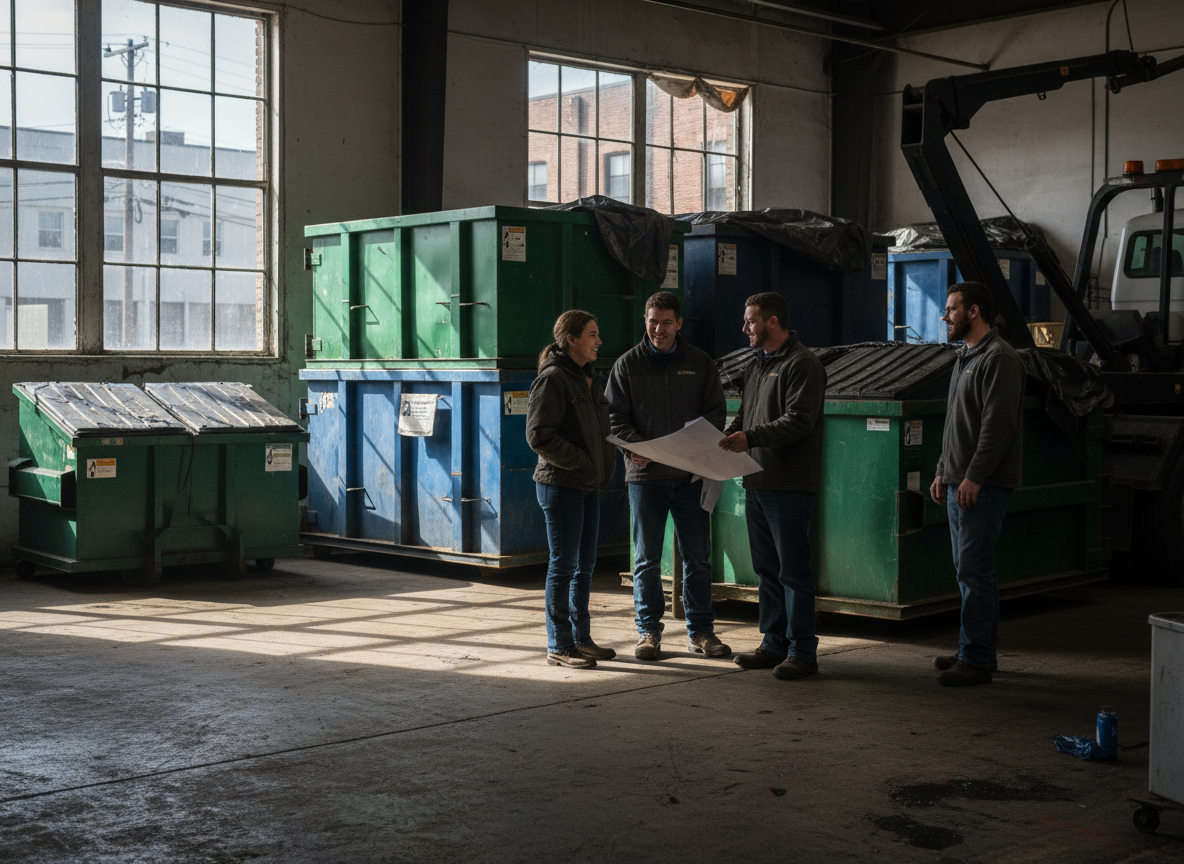 Jersey City Dumpster Rental team