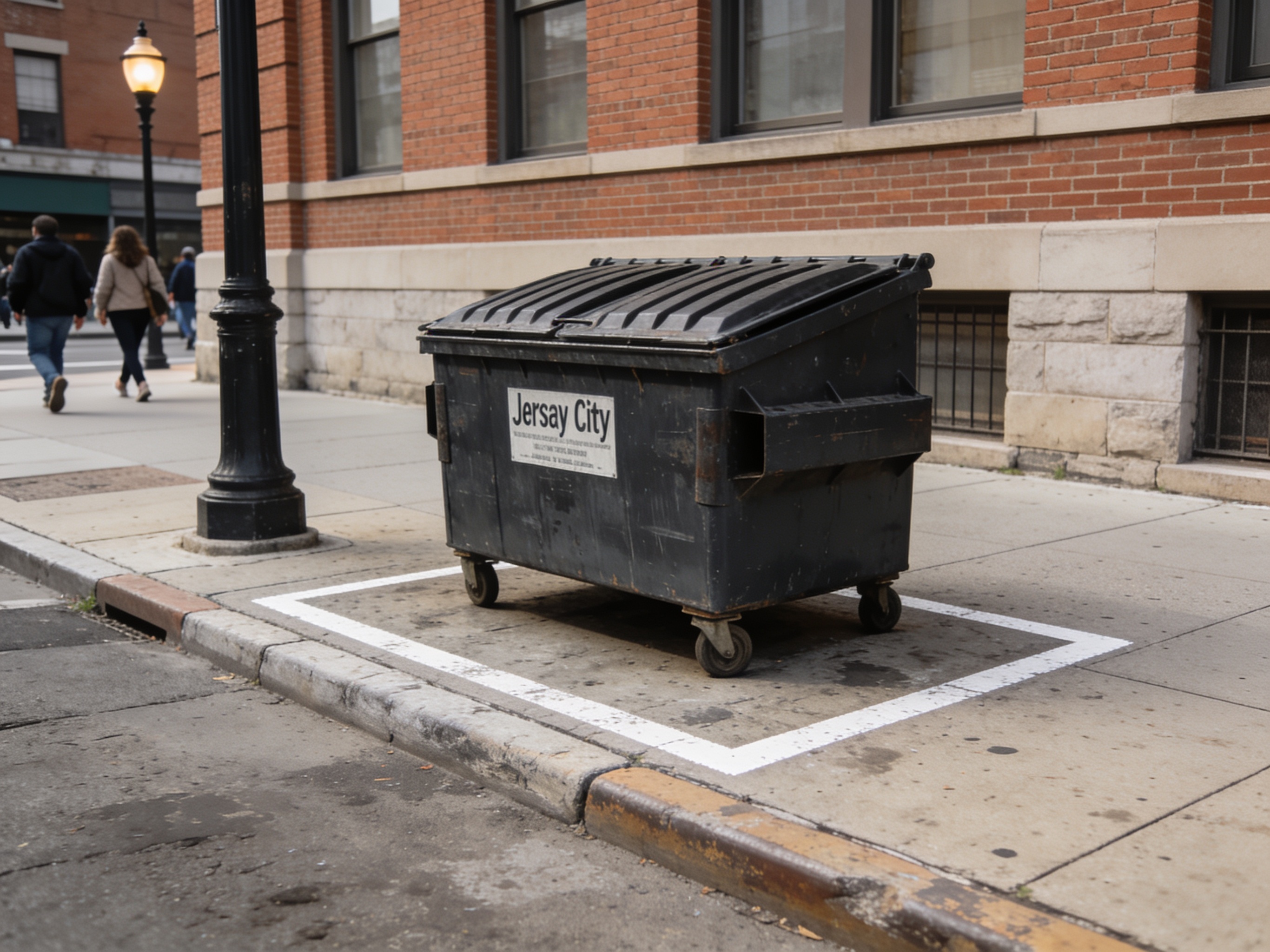 Jersey City Dumpster Permit Rules for Sidewalk Placement
