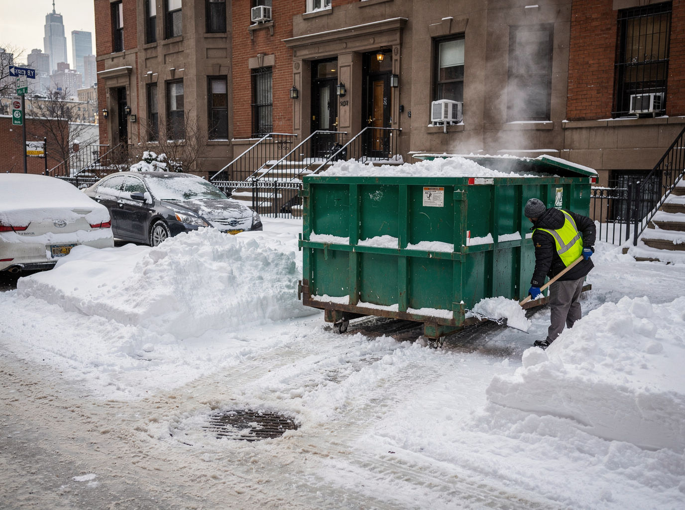 Winter Dumpster Access Tips for Jersey City Properties
